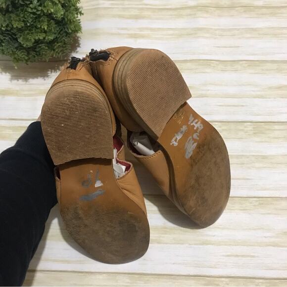 Bosanova Barcelona Made In Spain Brown Tan Leather Buckle Gladiator Shoes 38 - Picture 4 of 7